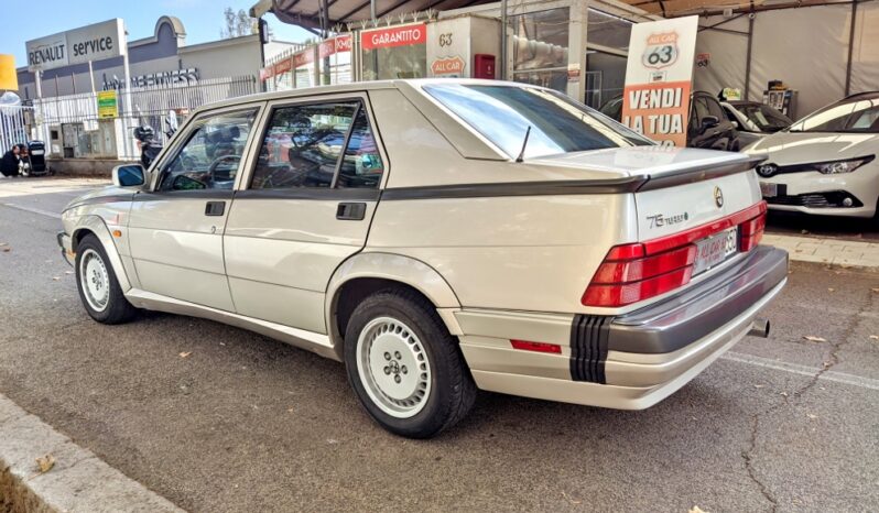 Alfa Romeo 75 1.8i TURBO QUADRIFOGLIO VERDE ASI CLIMA full