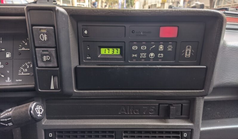 Alfa Romeo 75 1.8i TURBO QUADRIFOGLIO VERDE ASI CLIMA full